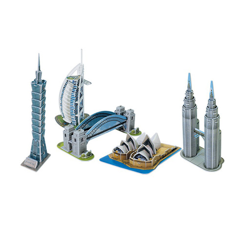 세계유명미니 건축물 시리즈3 아시아/대양주/모형