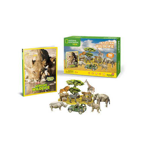 3D입체퍼즐 내셔널지오그래픽_아프리카 야생동물