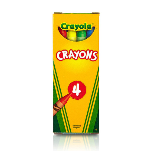 Crayola 크레욜라 일반크레용 4색세트
