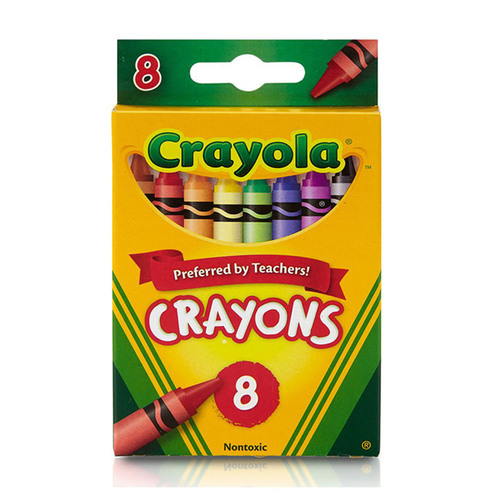 Crayola 크레욜라 일반크레용 8색세트