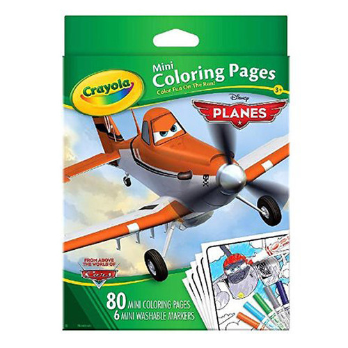 Crayola 크레욜라 미니칼라링 디즈니비행기