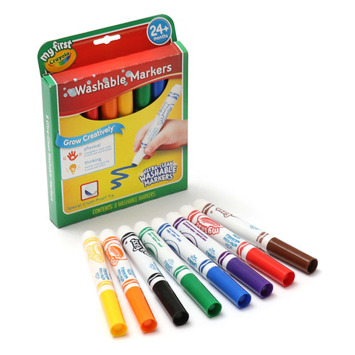 Crayola 크레욜라 유아용 전용마카(수성마카 8색)