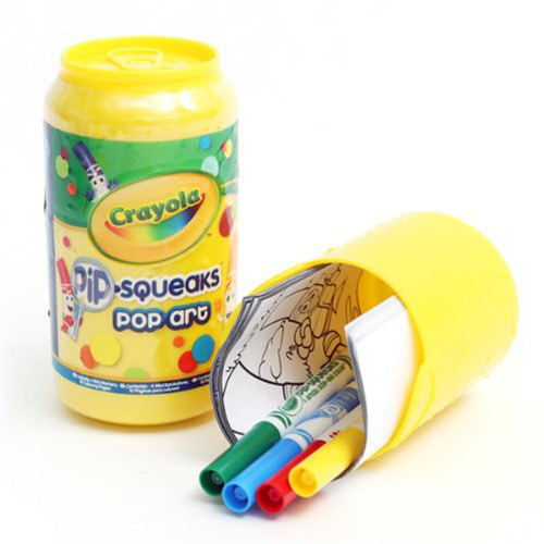 Crayola 크레욜라 아트 캔(파랑/노랑/녹색)