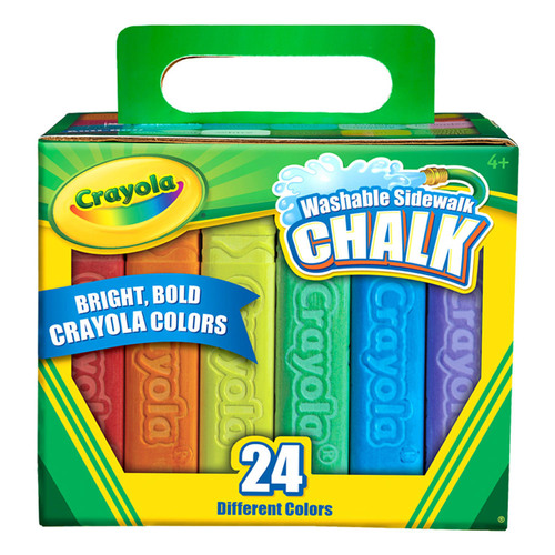 Crayola 크레욜라 야외용 분필 24색 세트