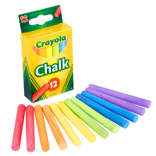 Crayola 크레욜라 칼라분필 12색 세트