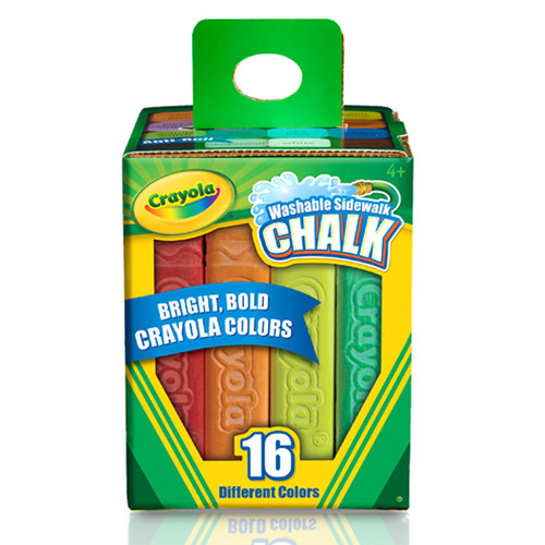 Crayola 크레욜라 야외용 분필 16색 세트