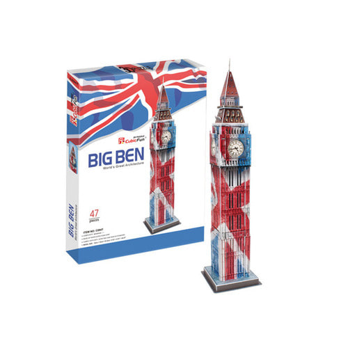 빅벤(소) 영국 국기 에디션 3D입체퍼즐 우드락퍼즐
