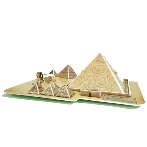 (퍼즐이야기)3D입체퍼즐 피라미드/쿠푸왕