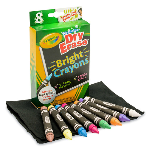 Crayola 크레욜라 블랙보드크레용 8색세트