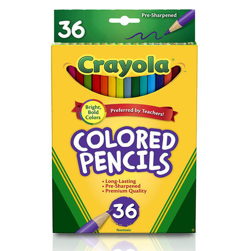 Crayola 크레욜라 일반색연필 36색세트