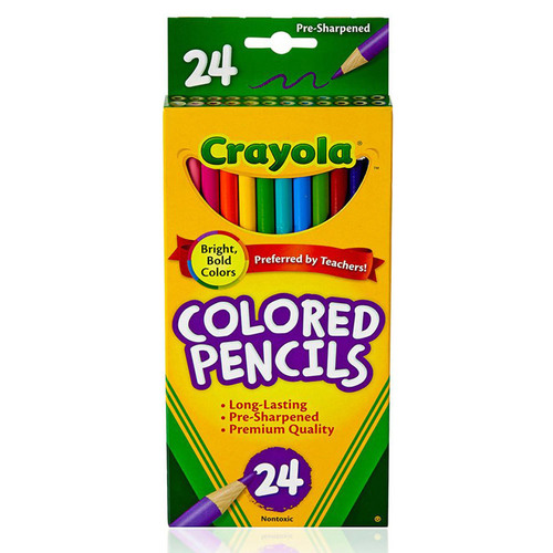Crayola 크레욜라 일반색연필 24색세트