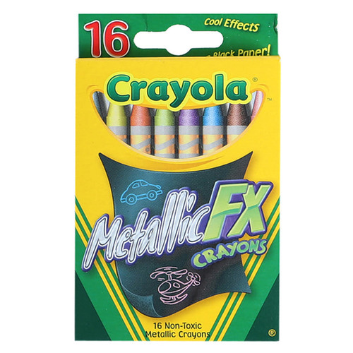 Crayola 크레욜라 금속빛 크레용 16색세트