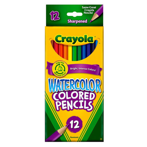 Crayola 크레욜라 수채색연필 12색