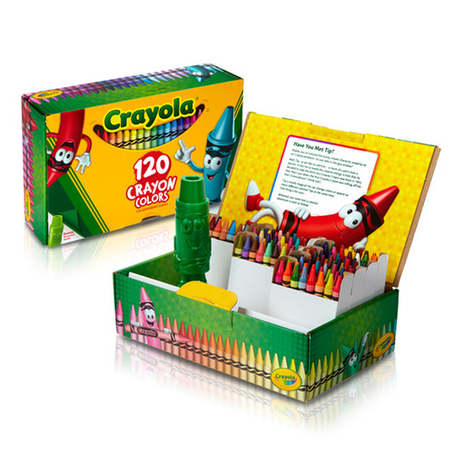 Crayola 크레욜라 일반크레용 120색세트