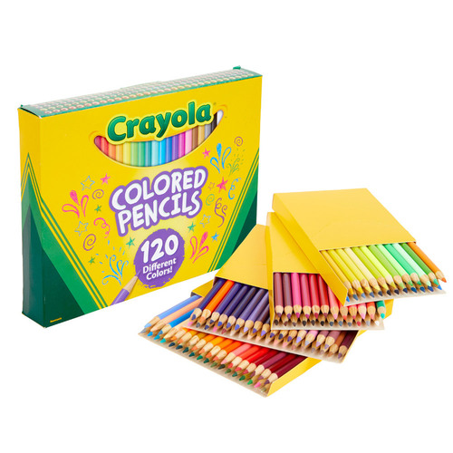 Crayola 크레욜라 일반색연필 120색세트