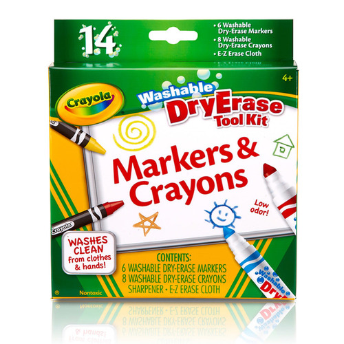 Crayola 크레욜라 보드크레용과 보드마카세트