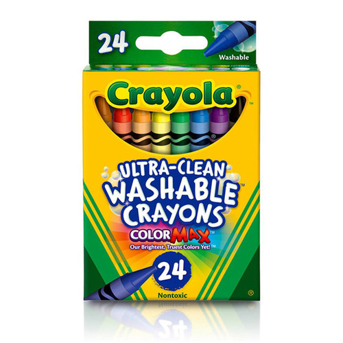 Crayola 크레욜라 울트라클린 수성크레용 24색