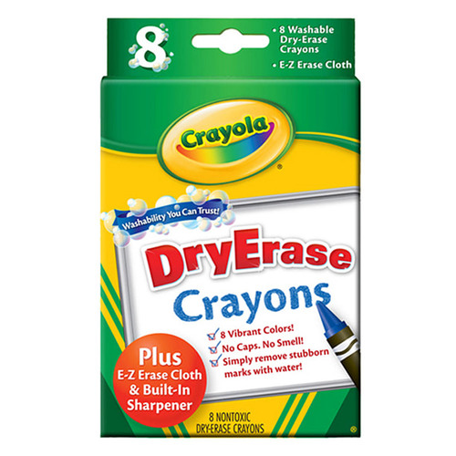 Crayola 크레욜라 화이트보드크레용 8색세트