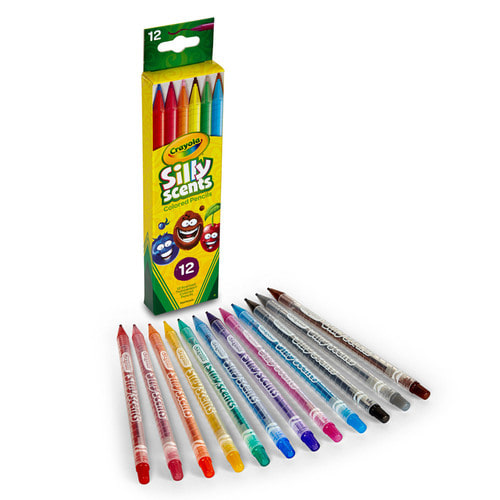 Crayola 크레욜라 향기 트위스트색연필 12색세트