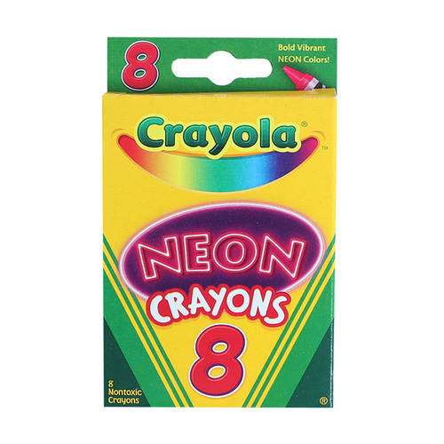 Crayola 크레욜라 형광크레용 8색세트