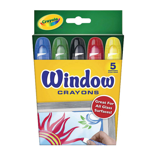 Crayola 크레욜라 윈도우크레용 5색세트