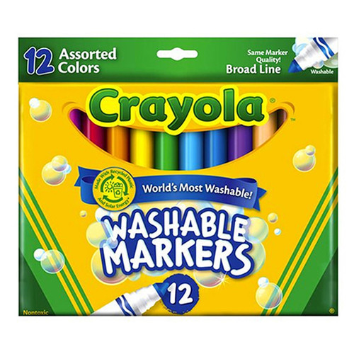 Crayola 크레욜라 굵은선 수성마카 12색