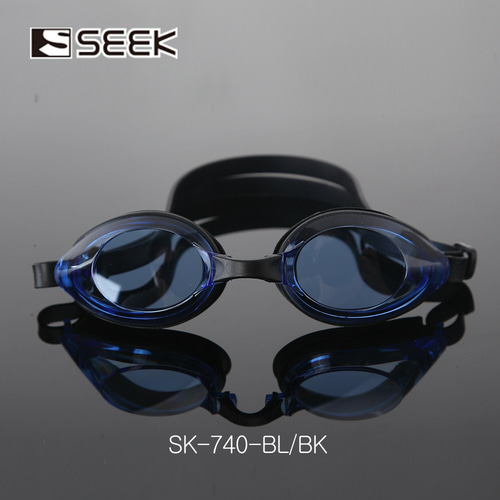 스타 SEEK 보급형 성인용 물안경 블루 SK-740BU
